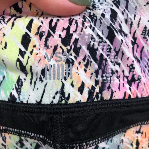 Victoria’s Secret Sport Spandex Rainbow Shorts M - Picture 3 of 5